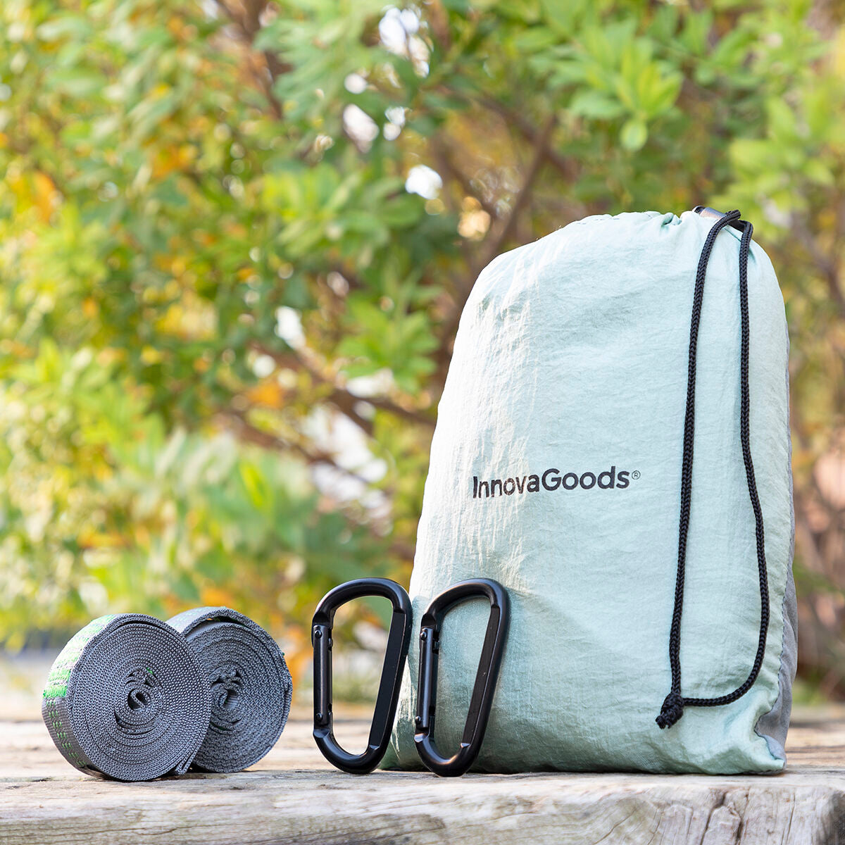 InnovaGoods Doppel-Hängematte für Camping – Entspannung in der Natur!